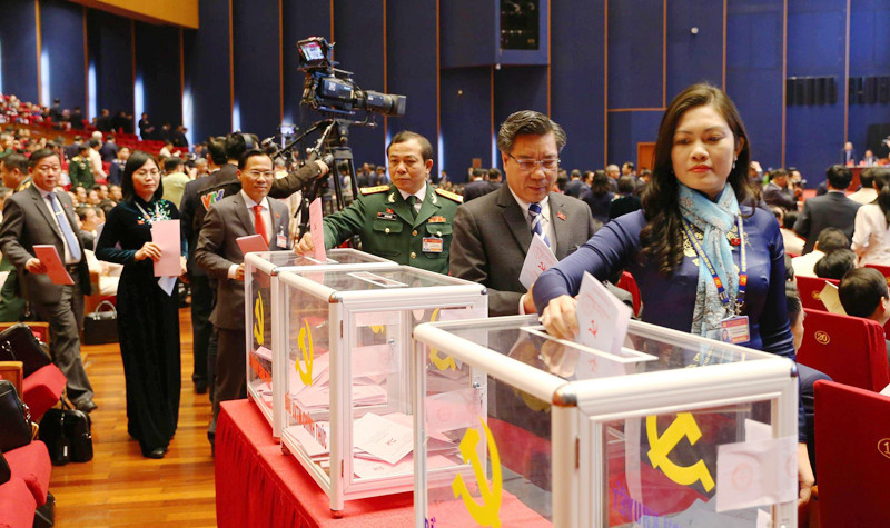 Thông cáo báo chí về ngày làm việc thứ năm Đại hội XIII của Đảng