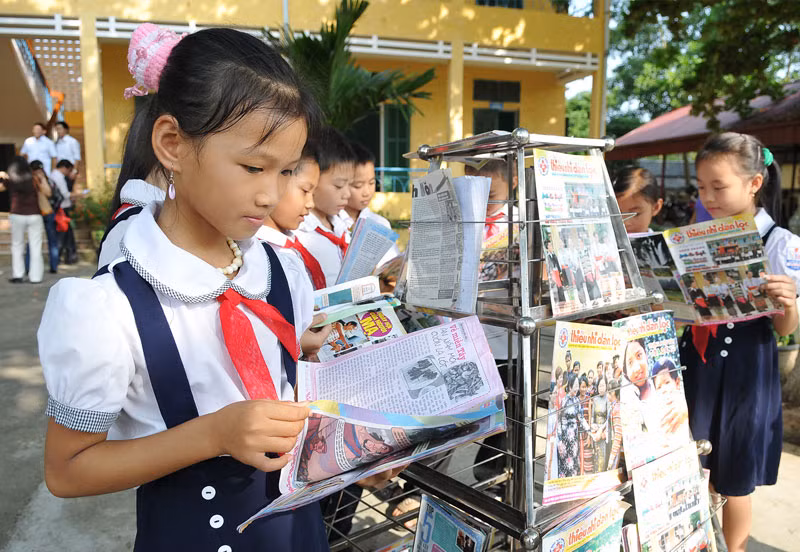 Trẻ em cần được sớm trở lại trường học. (Ảnh: NGUYỄN ĐĂNG KHOA)