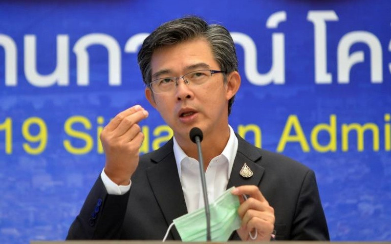 Người phát ngôn CCSA TS Taweesilp Visanuyothin.