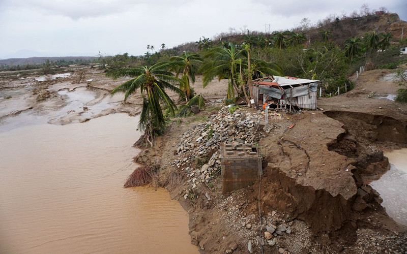 Bão Agatha đổ bộ vào Mexico đầu tuần này. (Ảnh: Reuters)