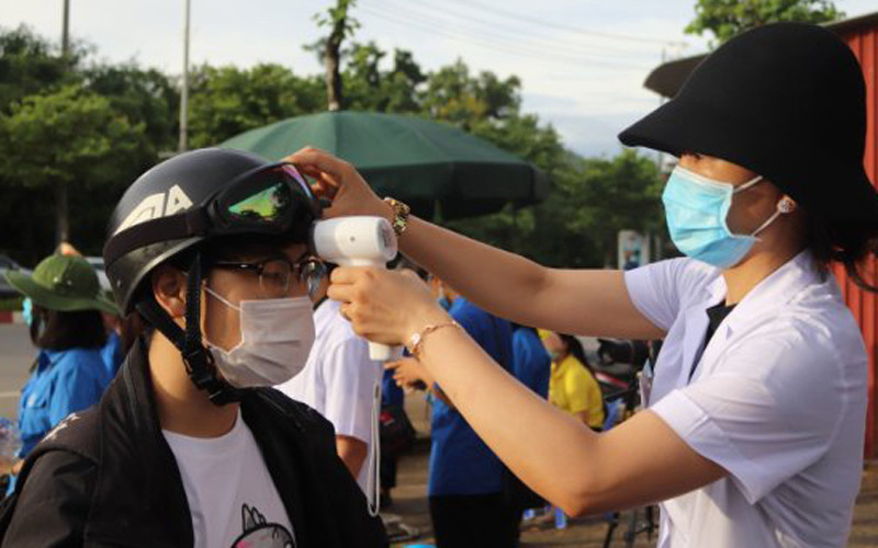 Hiện tại các trường học của thành phố Sơn La đang tổ chức rà soát, kiểm tra để phân loại các trường hợp liên quan đến F0.