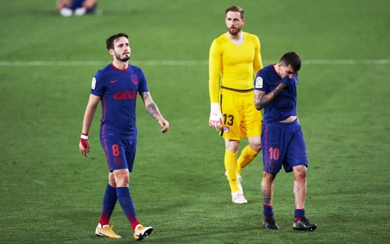 Atletico trở lại ngôi đầu song vẫn còn rất nhiều vấn đề cần phải giải quyết đối với thầy trò HLV Diego Simeone. (Ảnh: Getty Images)