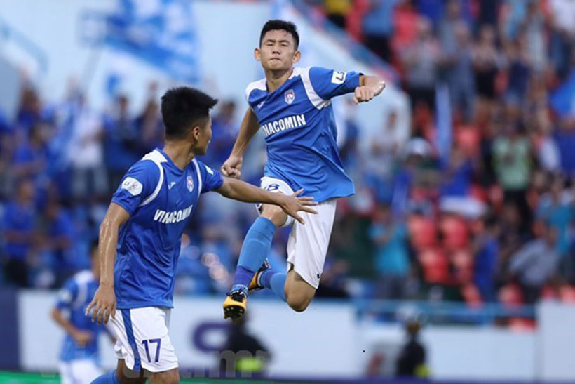 Cầu thủ của đội bóng Than Quảng Ninh.