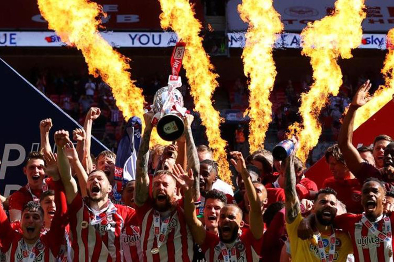 Brentford trở thành đội thứ 50 được góp mặt ở Premier League và là đội thứ 10 đến từ London từng làm được điều này. (Ảnh: Getty Images)