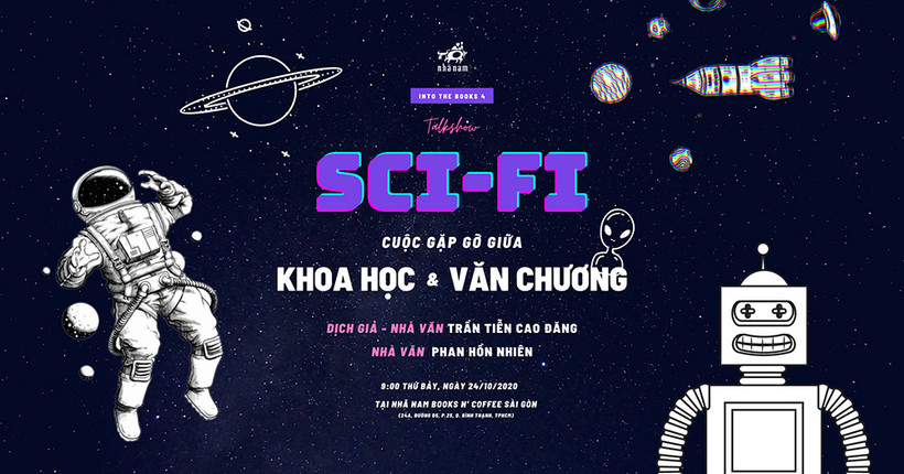 Tọa đàm “Sci-fi – Cuộc gặp gỡ giữa khoa học và  văn chương”