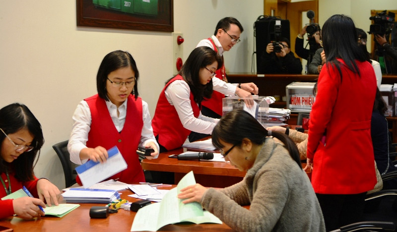 Một phiên đấu giá cổ phần tại Sở GDCK Hà Nội. (Ảnh minh họa)