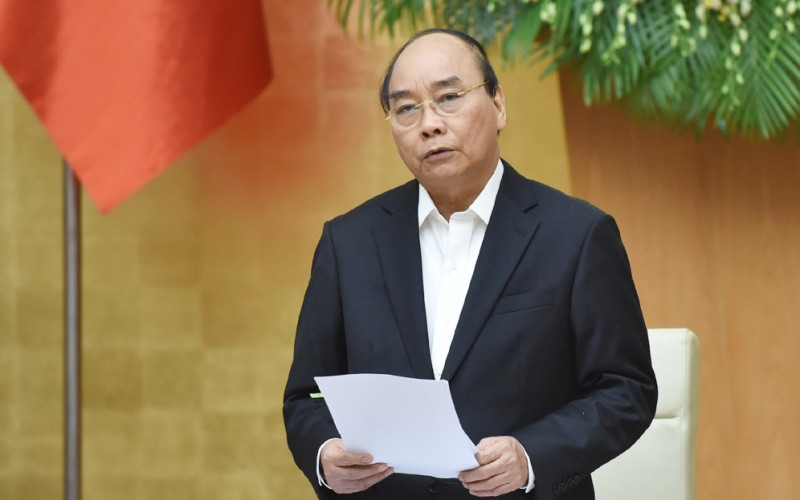 Thủ tướng Nguyễn Xuân Phúc chủ trì họp Chính phủ thường kỳ tháng 11.