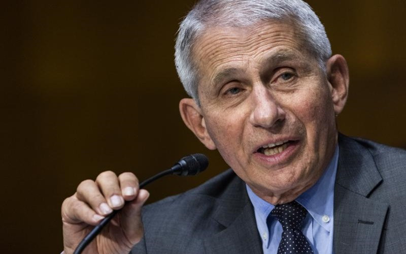Tiến sĩ Anthony Fauci, cố vấn y tế chính của Tổng thống Mỹ về đại dịch. (Ảnh: AP)