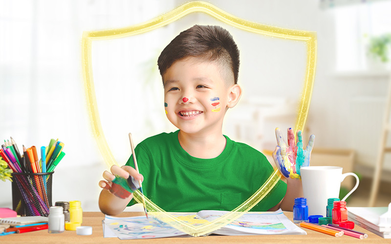 Đề kháng khỏe là chìa khóa giúp mẹ “chẳng lo” bệnh vặt ở trẻ, để trẻ không ngừng học hỏi mỗi ngày.