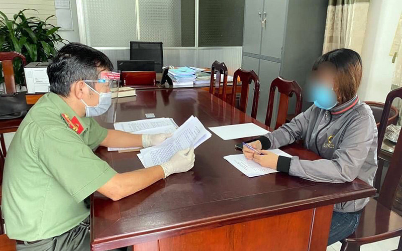 Công an tỉnh Bà Rịa - Vũng Tàu xử lý đối tượng lừa đảo.