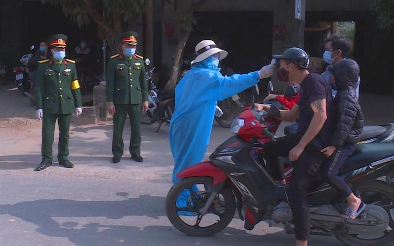 Lực lượng vũ trang tỉnh Hải Dương tích cực tham gia phòng chống dịch bệnh 