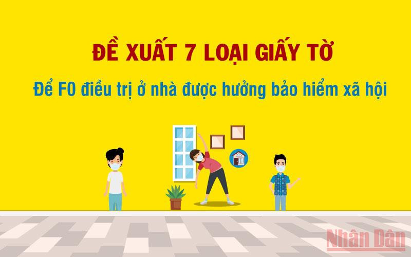 7 loại giấy tờ Bộ Y tế đề xuất để F0 điều trị ở nhà được hưởng bảo hiểm xã hội