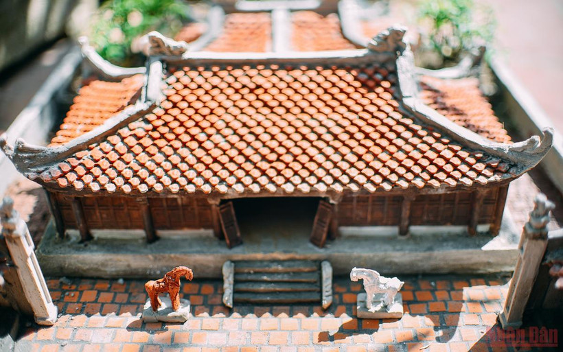 Gìn giữ dấu tích xưa từ những mô hình tiểu cảnh