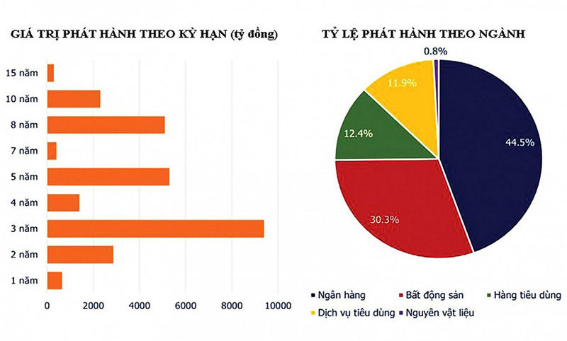 Để thị trường trái phiếu doanh nghiệp phát triển vẫn còn nhiều việc phải làm. Biểu đồ: Duy Thái