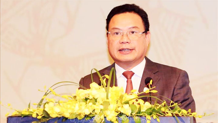 Ông Lê Văn Thanh, Thứ trưởng Bộ Lao động - Thương binh và Xã hội làm Chủ tịch Hội đồng tiền lương quốc gia. Ảnh: ANH TUẤN - TTXVN