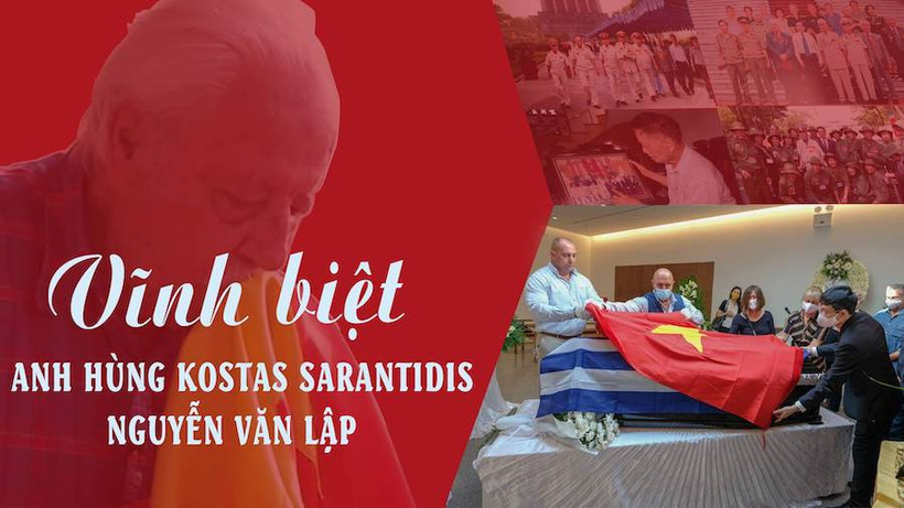 Vĩnh biệt người anh hùng Kostas Sarantidis Nguyễn Văn Lập