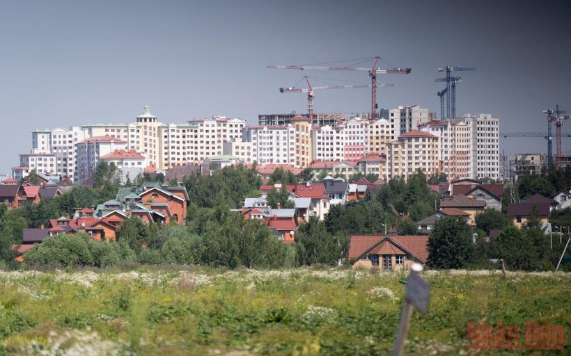 Nga tiếp tục đẩy mạnh xây dựng cơ sở hạ tầng. (Ảnh: Thanh Thể)