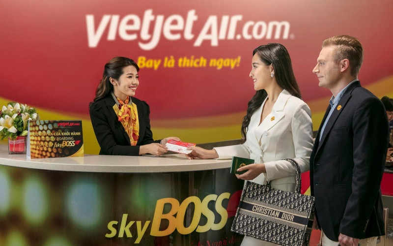 Vietjet giới thiệu hạng vé SkyBoss vừa nâng cấp.
