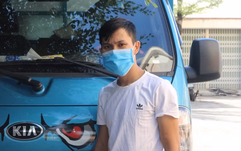 Lái xe Nguyễn Văn Tuấn.