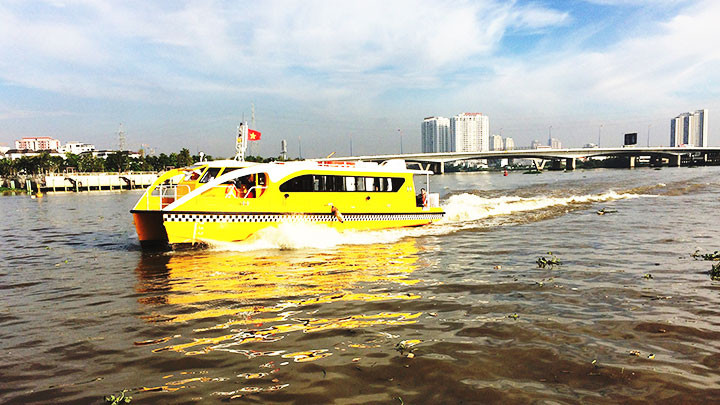 TP Hồ Chí Minh đẩy mạnh phát triển giao thông thủy.