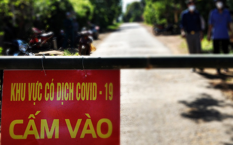 Đến 12-8, Quảng Trị có sáu khu vực bị phong tỏa vì nguy cơ cao lây nhiễm Covid-19.