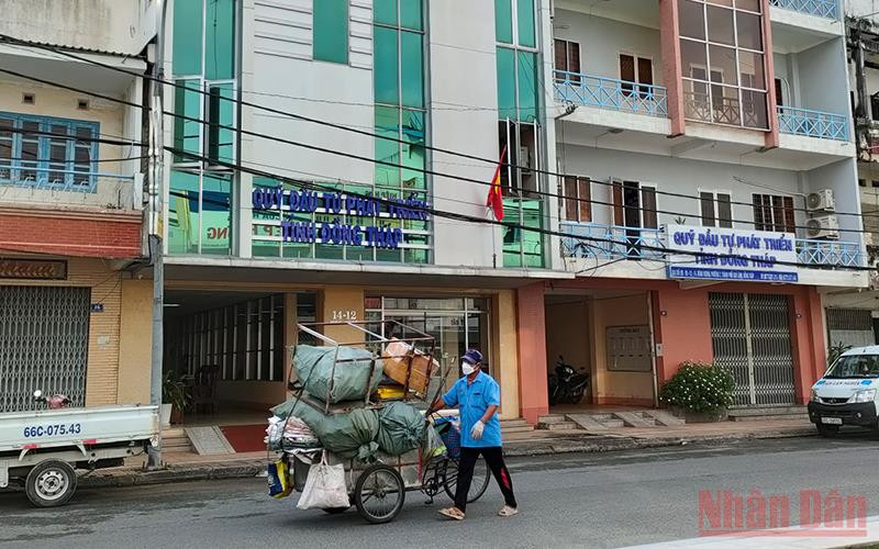 Quỹ Đầu tư Phát triển tỉnh Đồng Tháp, nơi ông Huỳnh Kim Khuê từng giữ chức vụ Giám đốc. (Ảnh: HỮU NGHĨA)