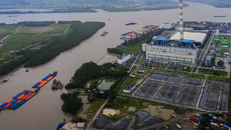 Nhà máy nhiệt điện Hải Phòng. Ảnh: Ngọc Hà