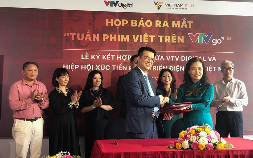 Ký kết hợp tác giữa Hiệp hội Xúc tiến phát triển điện ảnh Việt Nam và Đài Truyền hình VIệt Nam.