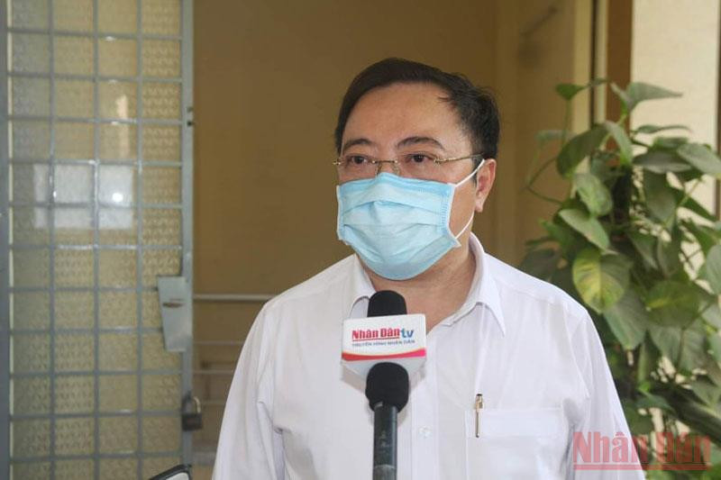 Giám đốc Sở Y tế tỉnh Đồng Nai Phan Huy Anh Vũ.