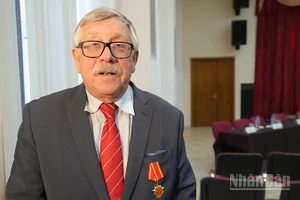 Tiến sĩ Petr Tsvetov, Cán bộ khoa học cấp cao Trung tâm Nghiên cứu Việt Nam và ASEAN thuộc Viện Trung Quốc và châu Á đương đại, Viện Hàn lâm Khoa học Nga. (Ảnh: XUÂN HƯNG)