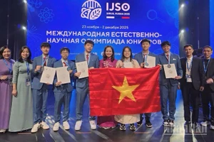 Đội tuyển học sinh Việt Nam tham dự IJSO-2025.