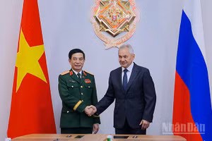 Đại tướng Phan Văn Giang hội kiến Đại tướng Sergei Shoigu, Thư ký Hội đồng An ninh Liên bang Nga.