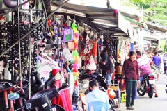 Một góc chợ sắt An Lạc.