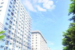 Khu chung cư nhà ở xã hội khu công nghiệp Hòa Khánh, phường Liên Chiểu, thành phố Đà Nẵng.