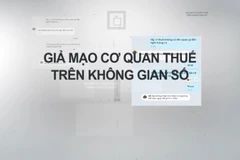 Giả mạo cơ quan thuế trên không gian số.
