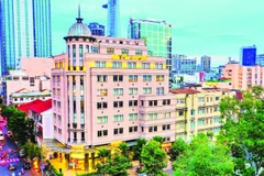 Một góc trung tâm của Thành phố Hồ Chí Minh năng động và phát triển.