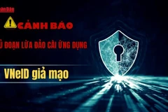 Cảnh báo thủ đoạn lừa đảo cài ứng dụng VNeID giả mạo.