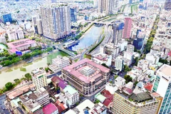 Một góc Thành phố Hồ Chí Minh. (Ảnh MẠNH HẢO)