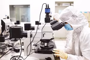 Hoạt động nghiên cứu khoa học tại Trung tâm Nghiên cứu triển khai (SHTP Labs), Khu Công nghệ cao Thành phố Hồ Chí Minh (Ảnh CTV)