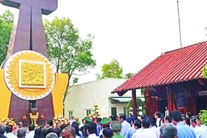 Di tích lịch sử, nơi thành lập Chi bộ Đảng Cộng sản Việt Nam đầu tiên của tỉnh tại xã Long Điền, tỉnh Bạc Liêu (nay thuộc tỉnh Cà Mau). (Ảnh TRỌNG DUY)