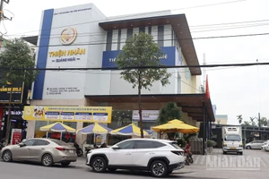 Khu khám cao cấp Thiện Nhân Quảng Ngãi tại 168 Hùng Vương, phường Nghĩa Lộ. 