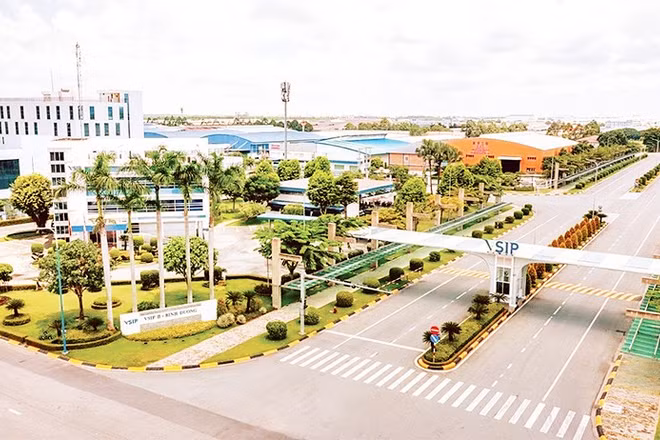 Một góc Khu công nghiệp VSIP II, Thành phố Hồ Chí Minh. (Ảnh Cộng tác viên)