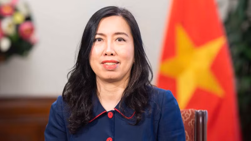 Thứ trưởng Ngoại giao Lê Thị Thu Hằng. (Ảnh: Báo Thế giới và Việt Nam)