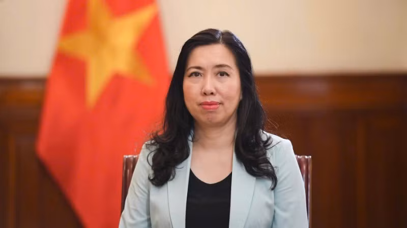 Thứ trưởng Ngoại giao Lê Thị Thu Hằng. (Ảnh: Báo Thế giới và Việt Nam)