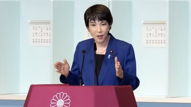 Bà Takaichi Sanae trở thành Thủ tướng thứ 104 của Nhật Bản. (Ảnh: Xinhua)