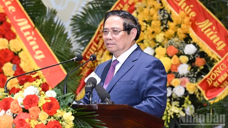 Thủ tướng Chính phủ Phạm Minh Chính. (Ảnh: TRẦN HẢI)