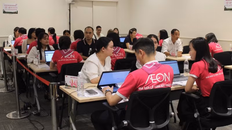 AEON Việt Nam dự kiến tuyển dụng gần 1.300 nhân sự mới để đáp ứng nhu cầu mở rộng quy mô trong năm 2025. (Ảnh: AEON Việt Nam)