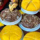 Bánh sầu riêng Phú Sĩ chocolate hạnh nhân 9 Sạch