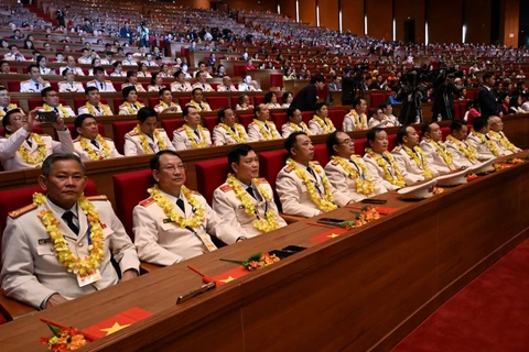 Các đại biểu tham dự Đại hội Thi đua yêu nước toàn quốc lần thứ XI.