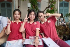 Thí sinh Thành phố Hồ Chí Minh tự tin bước vào kỳ thi tốt nghiệp.